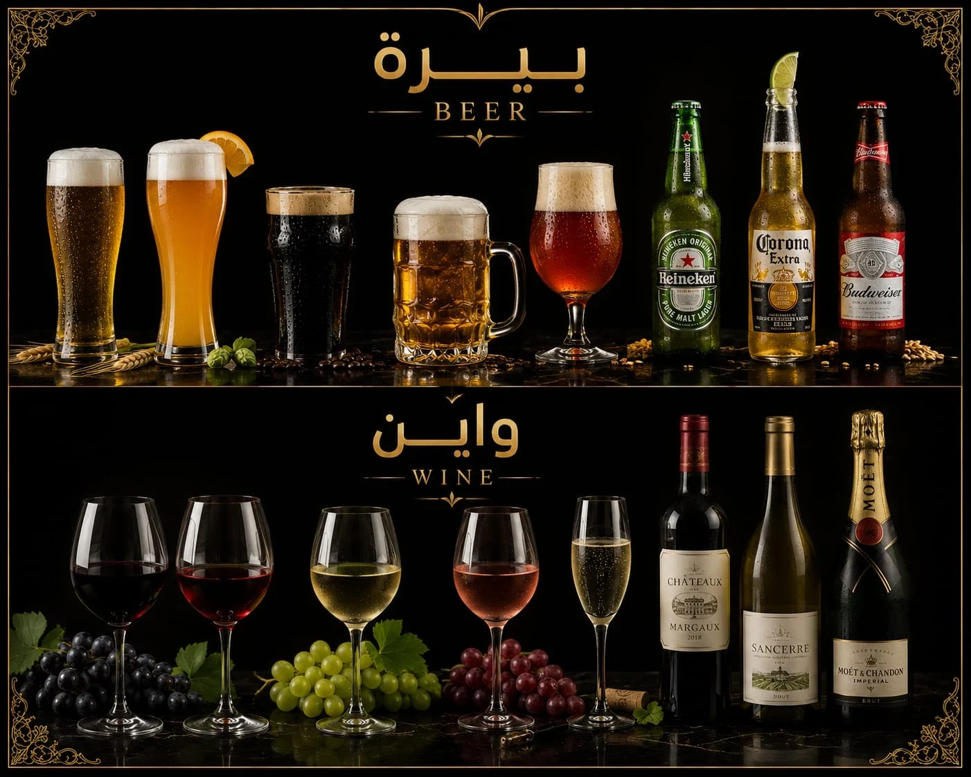 البيرة + واين